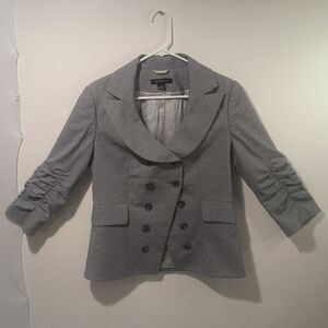 Periphery Women's 8 Gray Double-Breasted Blazer Jacket W/Gray 12 Pencil …